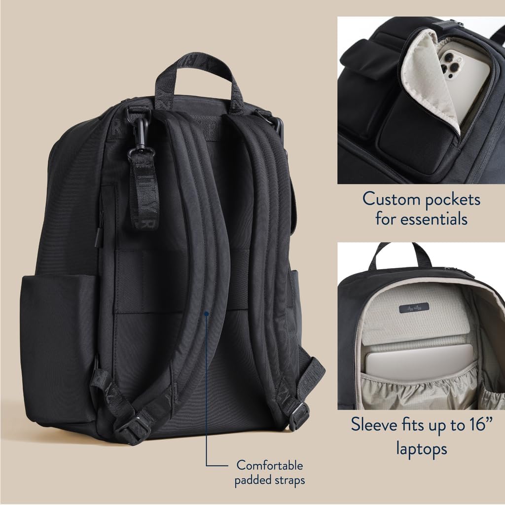 Itzy Ritzy Belong Utility Backpack Diaper Bag - Black