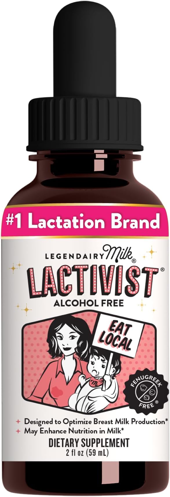 Legendairy Milk Lactivist Drops, Breastfeeding Supplement
