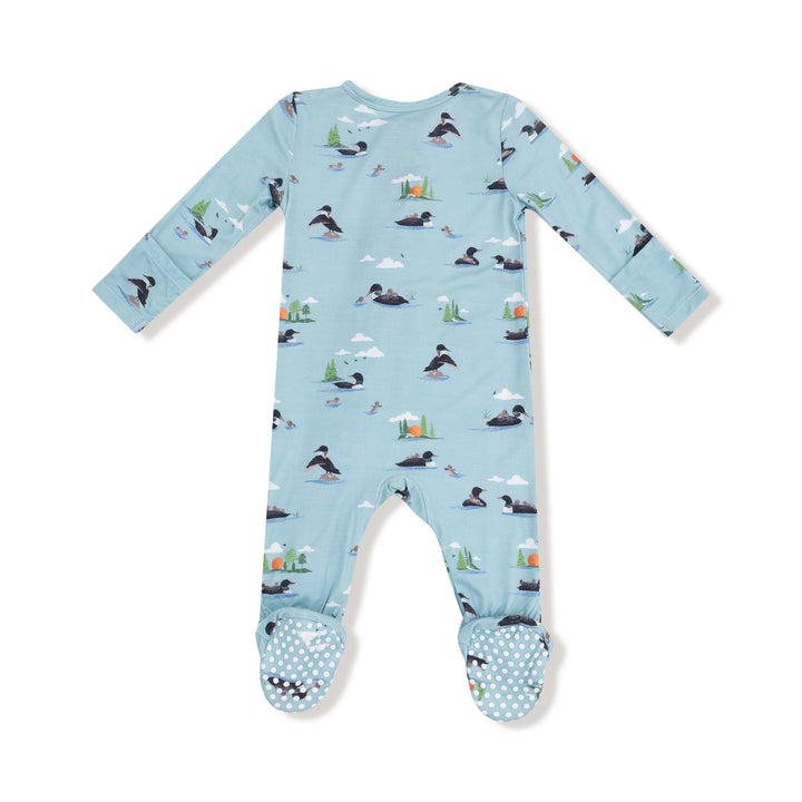 Loons Zipper One Piece Footie