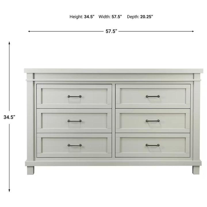 Baby Appleseed Rowan Double Dresser  - Sage