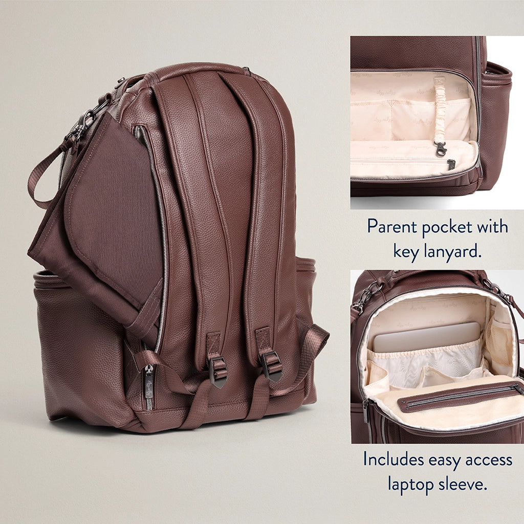 Itzy Ritzy Boss Plus Backpack - Espresso