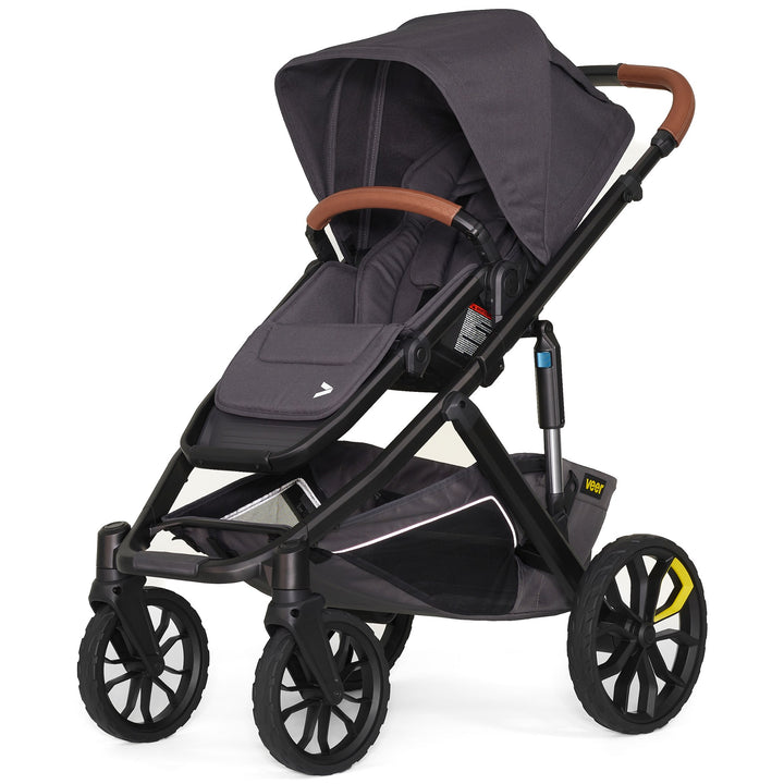 Veer Switch&Roll Luxe Single-to-Double Stroller Bundle with Leather Kit