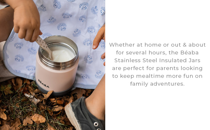 Beaba Stainless Steel Insulated Food Jar - 10 oz