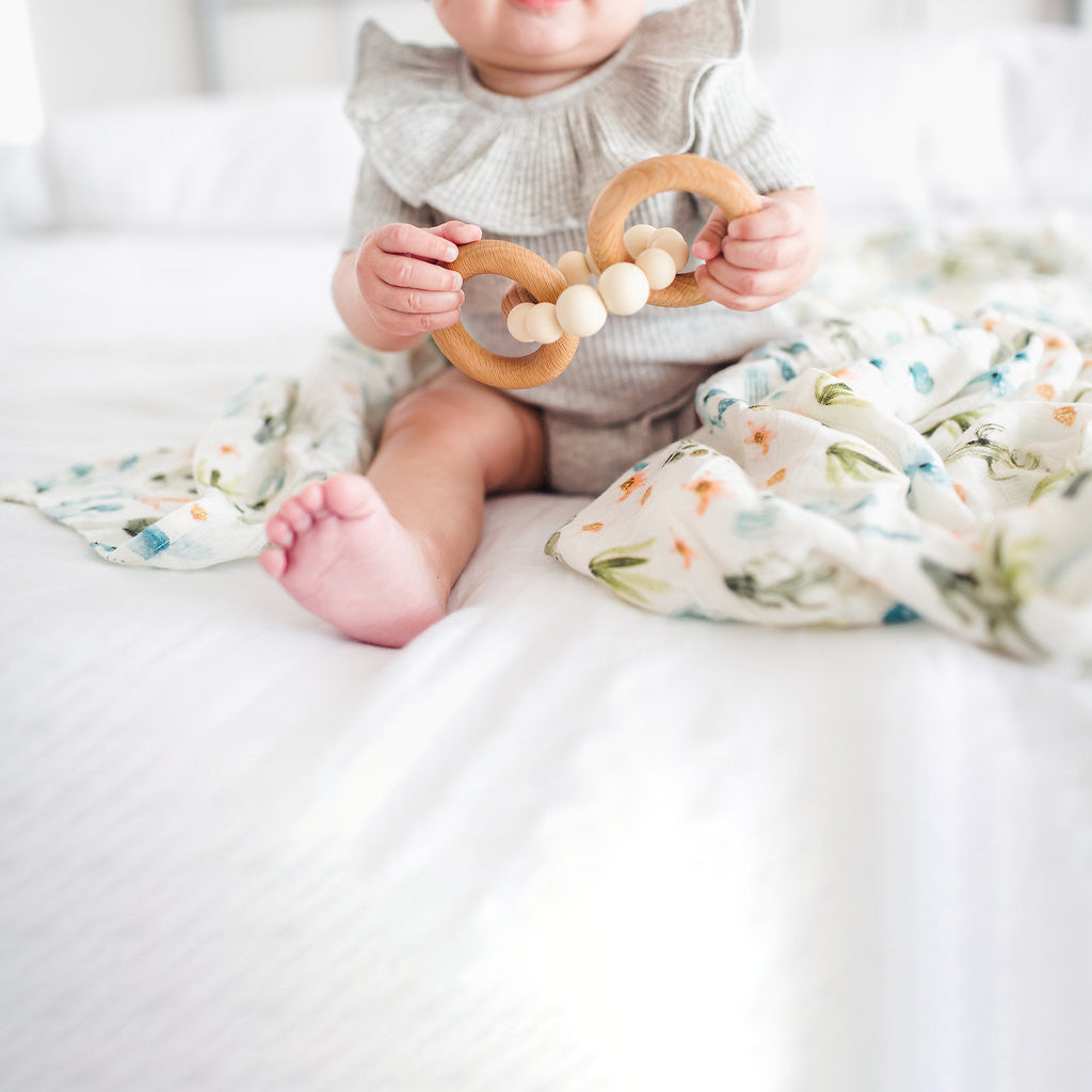 Bubble Teething Ring - Rainbow