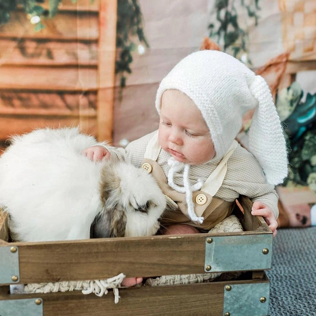 Angora Bunny Bonnet