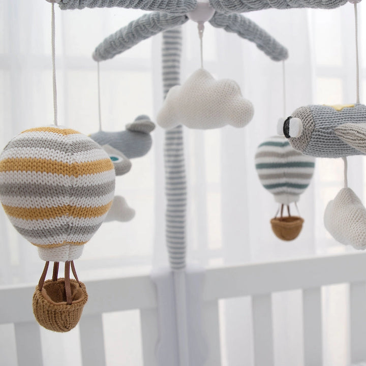 Musical Crib Mobile - Up Up and Away