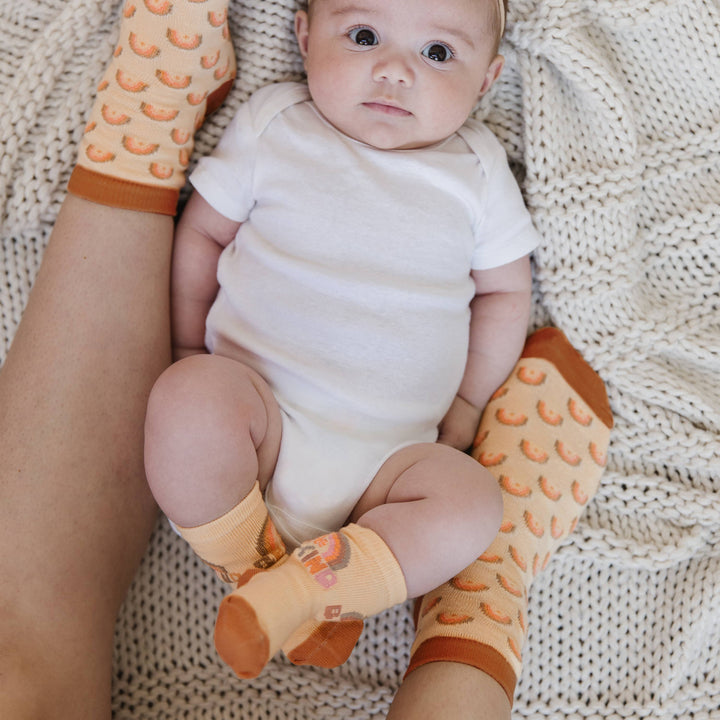 JuJuBe Mama & Me Socks Set - Be Kind Rainbows