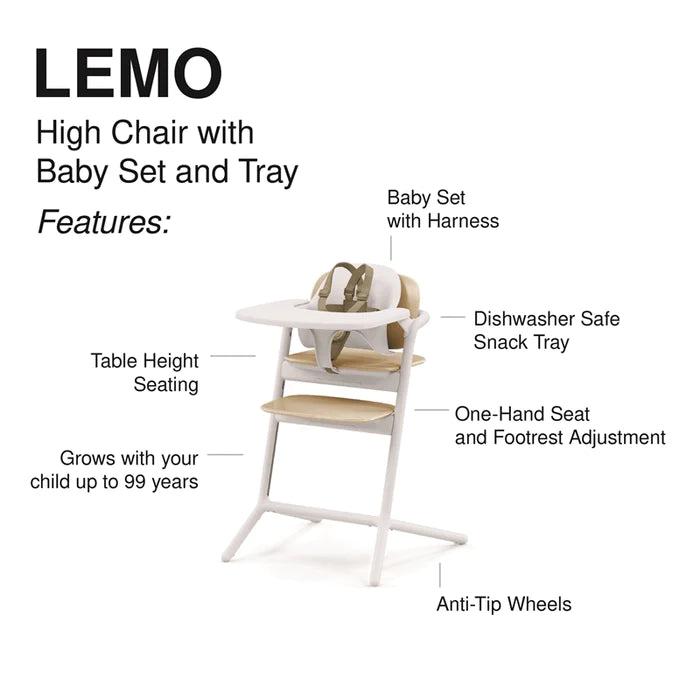 Cybex LEMO 3-in-1 High Chair