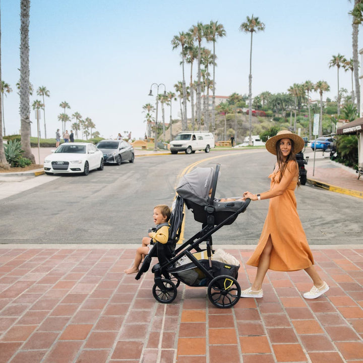 Veer Switch&Roll Luxe - Single to Double Stroller Bundle with Leather Kit