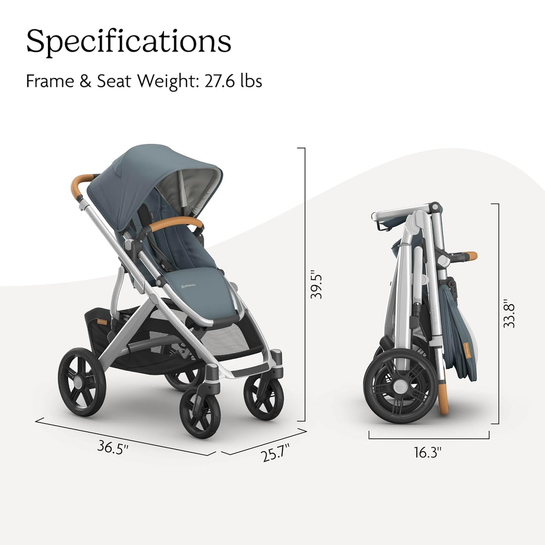 UPPAbaby Vista V3 Single-to-Double Stroller
