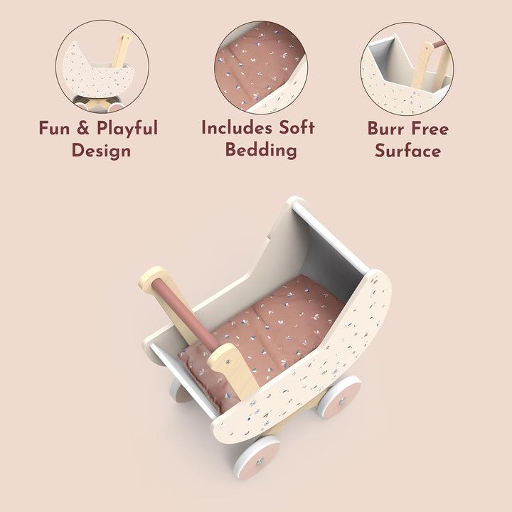 Speedy Monkey Doll Pram