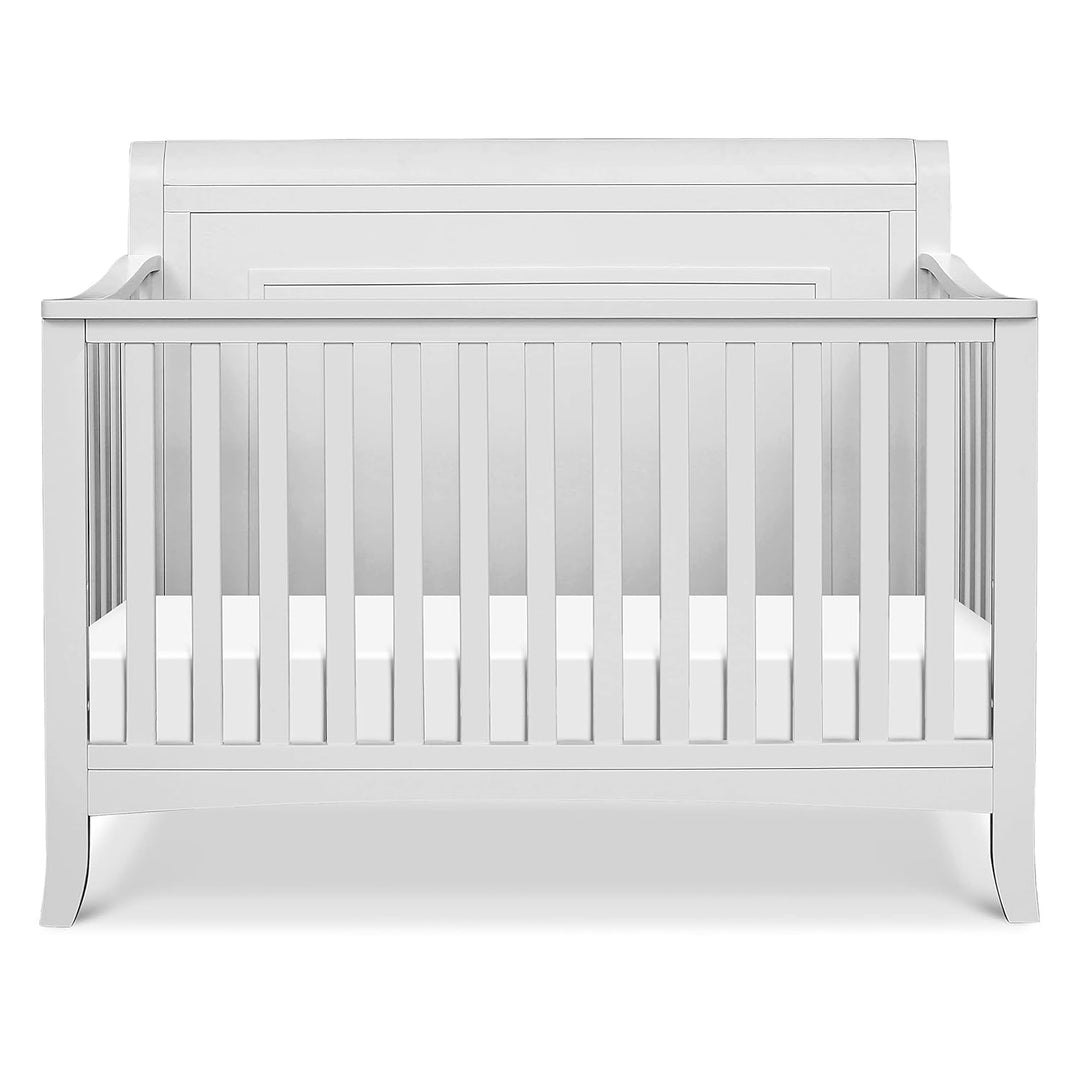 MDB Anders 4-in-1 Convertible Crib in Cloud Grey, Greenguard Gold Certified