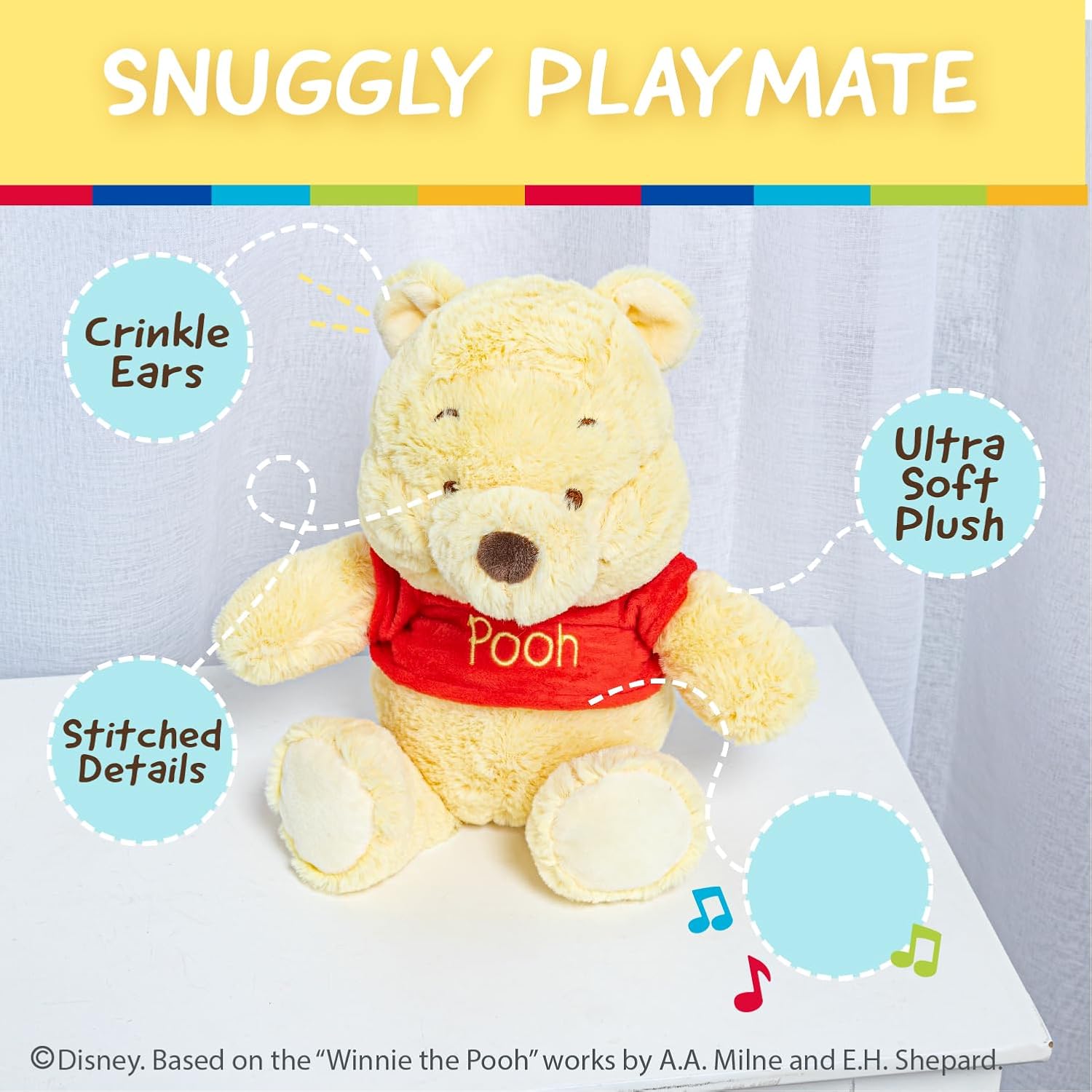 Winnie the Pooh Plush Bear – Baby Grand