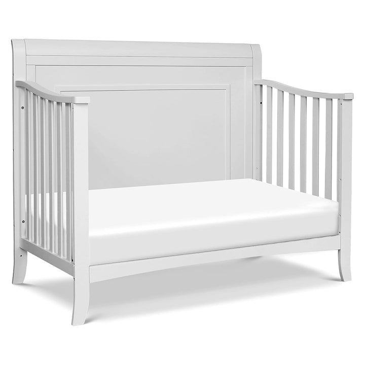 MDB Anders 4-in-1 Convertible Crib in Cloud Grey, Greenguard Gold Certified
