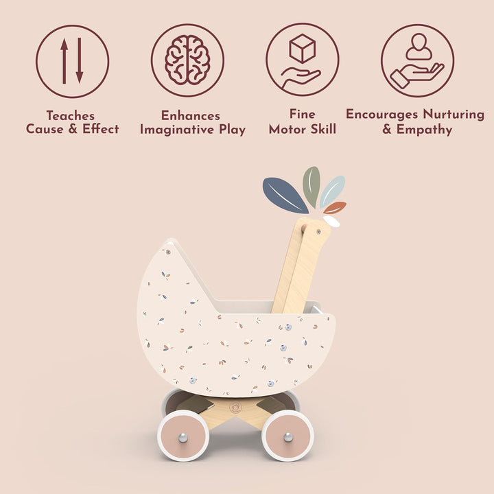 Speedy Monkey Doll Pram