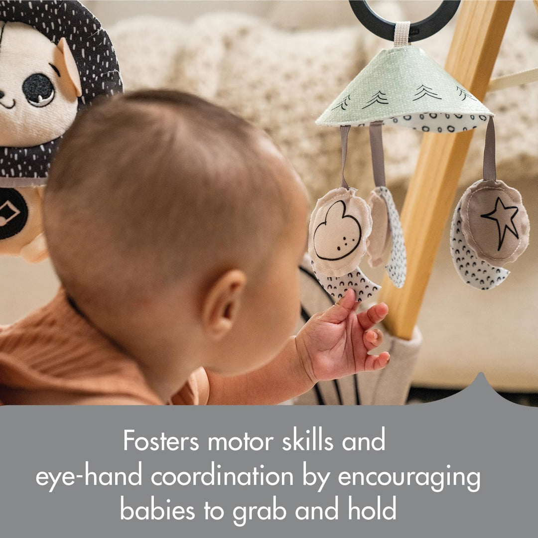 Tiny Love Black and White Decor Wood Play Mat