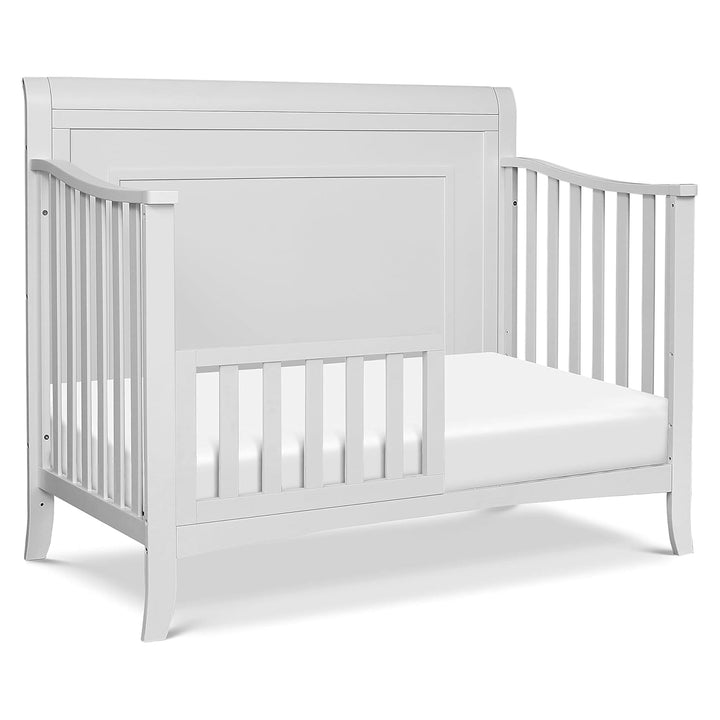 MDB Anders 4-in-1 Convertible Crib in Cloud Grey, Greenguard Gold Certified
