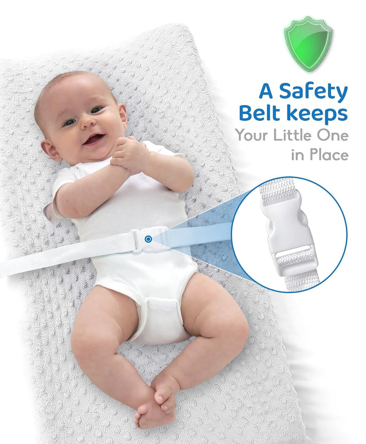 American Baby Company Minky Dot Contoured Changing Pad Cover