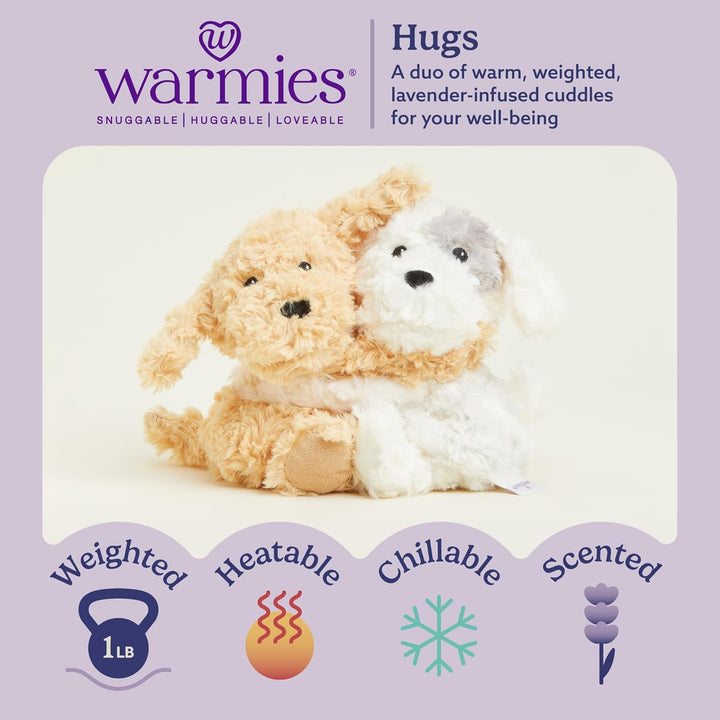 Warmies French Lavendar Hugs Puppy