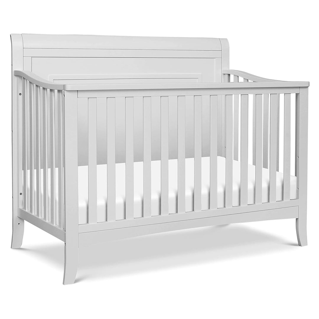 MDB Anders 4-in-1 Convertible Crib in Cloud Grey, Greenguard Gold Certified