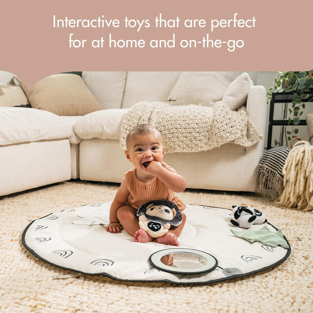 Tiny Love Black and White Decor Wood Play Mat