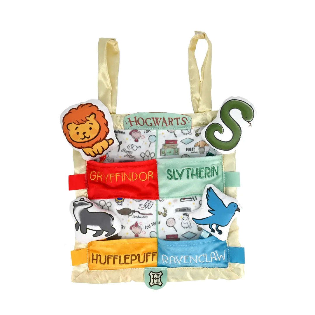 Harry Potter On-The-Go Hogwarts Houses Blankey