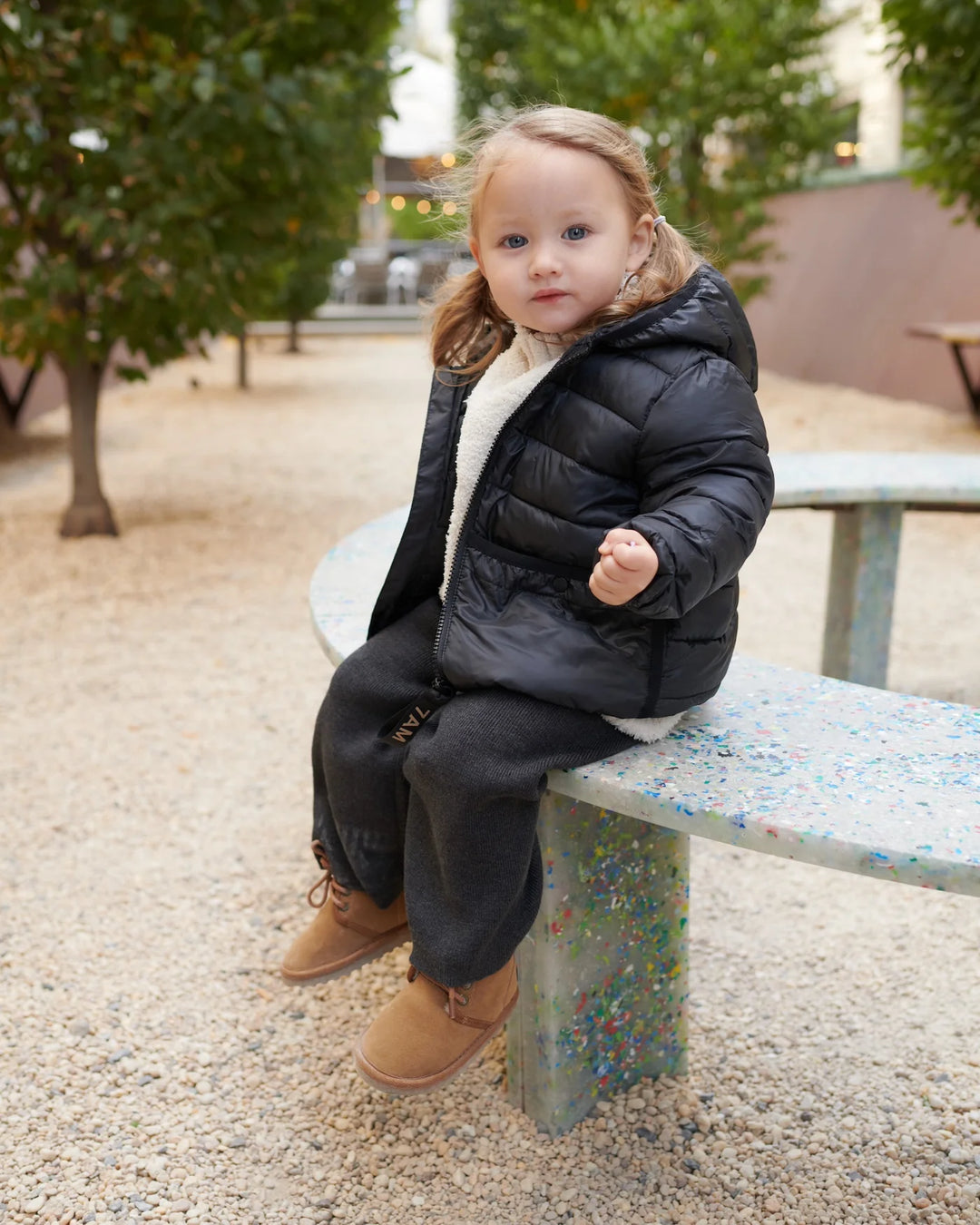 7 AM Roll Me Packable Puffer Jacket - Black