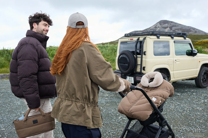 Car Seat Cocoon • Helsinki  Woodland Faux Fur (Copy)