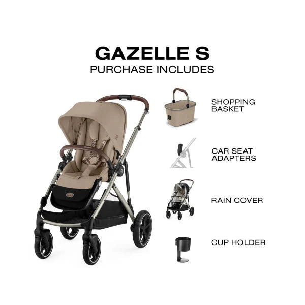 Cybex e-Gazelle S Electric Assist Stroller - Single to Double