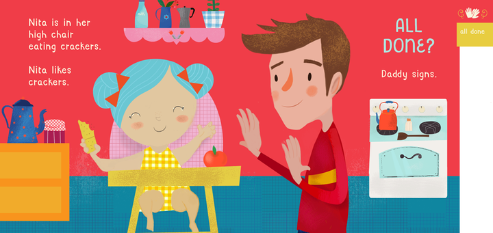 Nita's First Signs Board Book