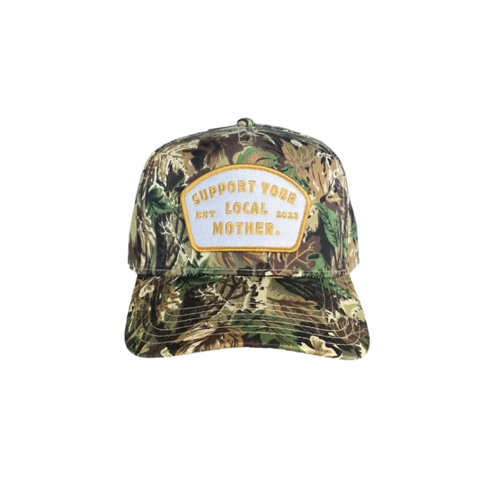 Mother Hats - Support Your local Mother Patch Camo