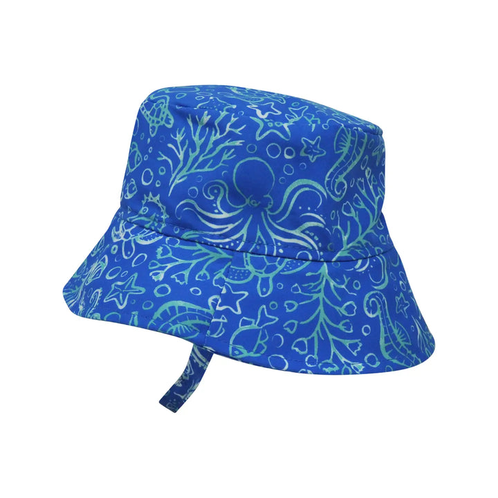 Flappy Happy Kids Summer Upf 50+ Bucket Sun Hat