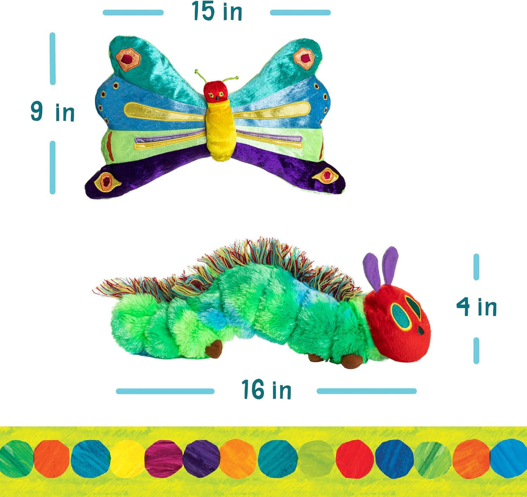 Eric Carle Reversible Caterpillar/Butterfly Plush