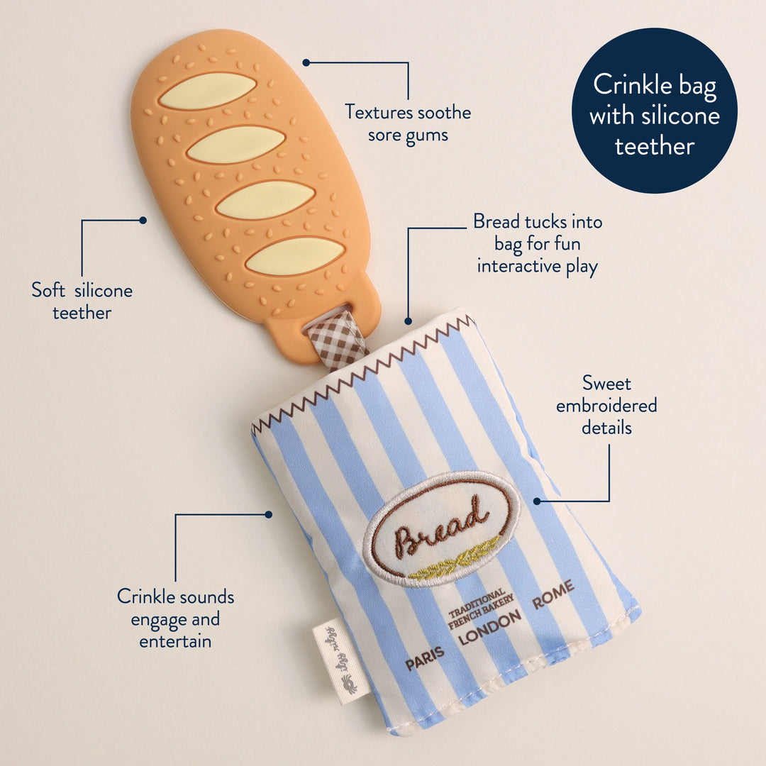 Itzy Ritzy Wallet Itzy Ritzy Baguette Teensy Crinkle – Baby Grand