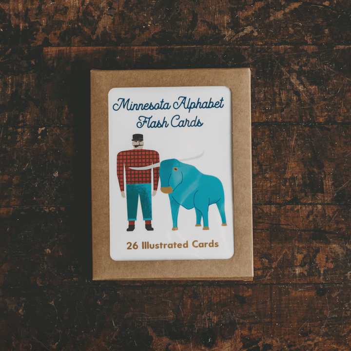 Children's Minnesota Alphabet Flash Cards