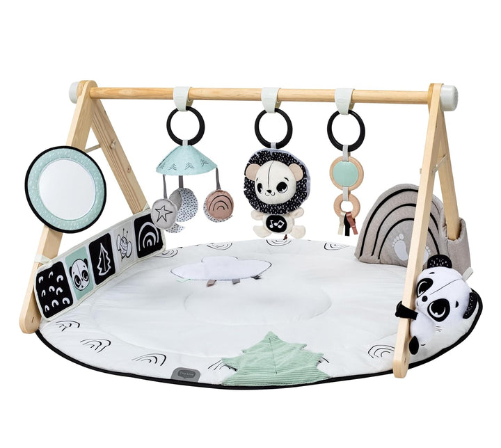 Tiny Love Black and White Decor Wood Play Mat
