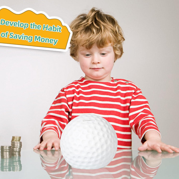 Golf Ball Ceramic Bank