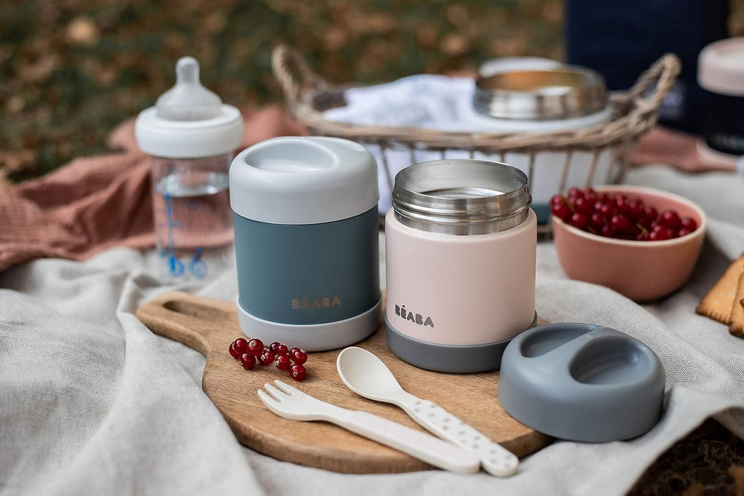 Beaba Stainless Steel Insulated Food Jar - 10 oz