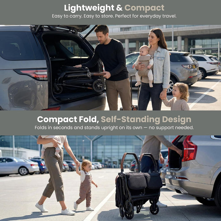 Silver Cross Jet Double Travel Stroller