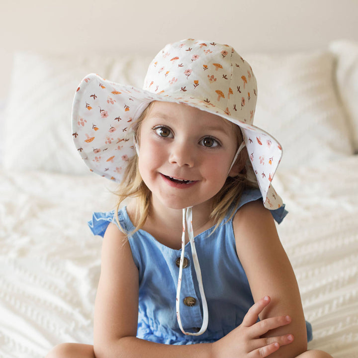 Huggalugs Sunhat UPF 50+ Baby & Toddler - Fairy Garden