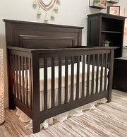 William Straight Panel Convertible Crib - August Child