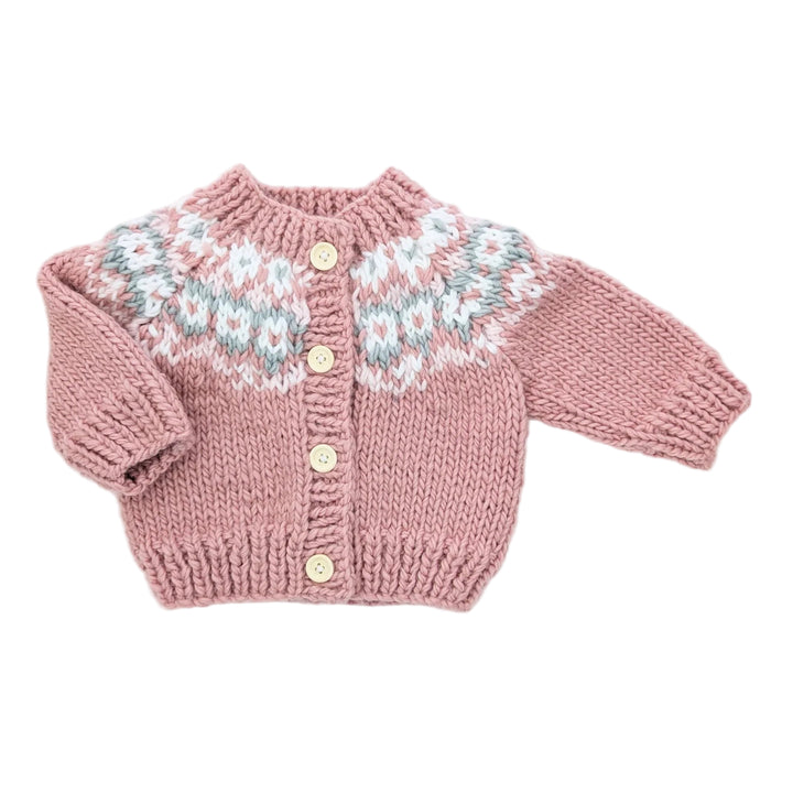 Fairisle Rosy Cardigan