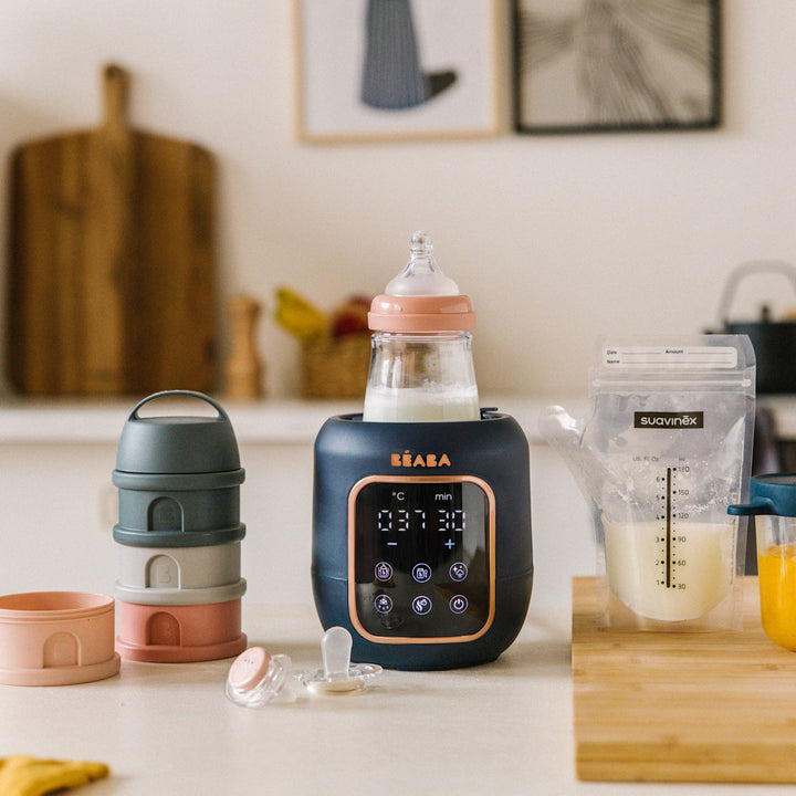 Beaba Multi Milk Baby Bottle & Jar Warmer - Midnight Blue