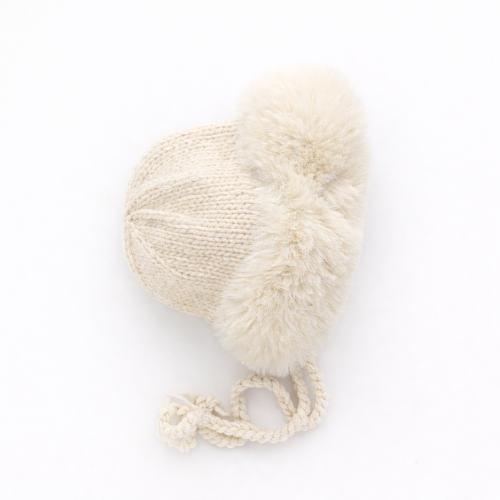 Huggalugs Cuddle Bonnet - Natural