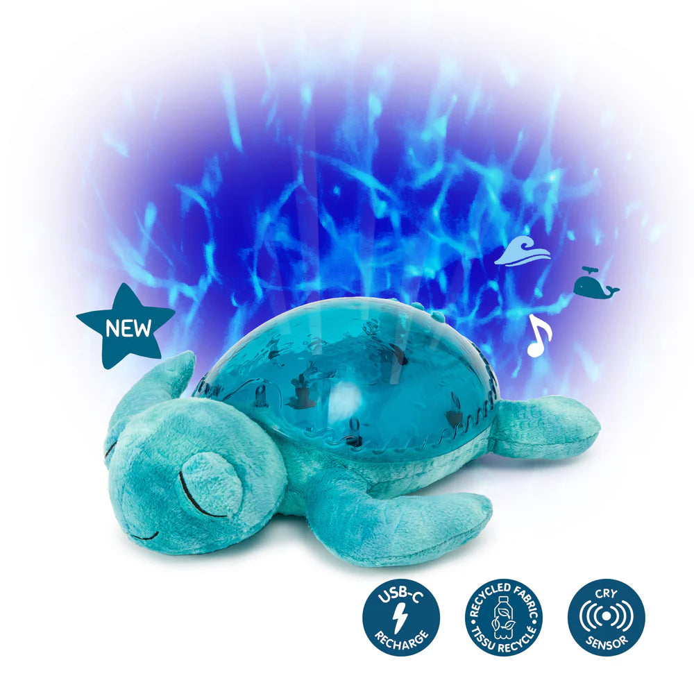 Cloud B - Tranquil Turtle™ - Soothing white noise and projector nightlight (Aqua)