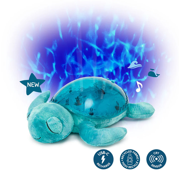 Cloud B - Tranquil Turtle™ - Soothing white noise and projector nightlight (Aqua)