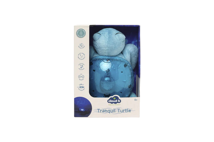 Cloud B - Tranquil Turtle™ - Soothing white noise and projector nightlight (Aqua)