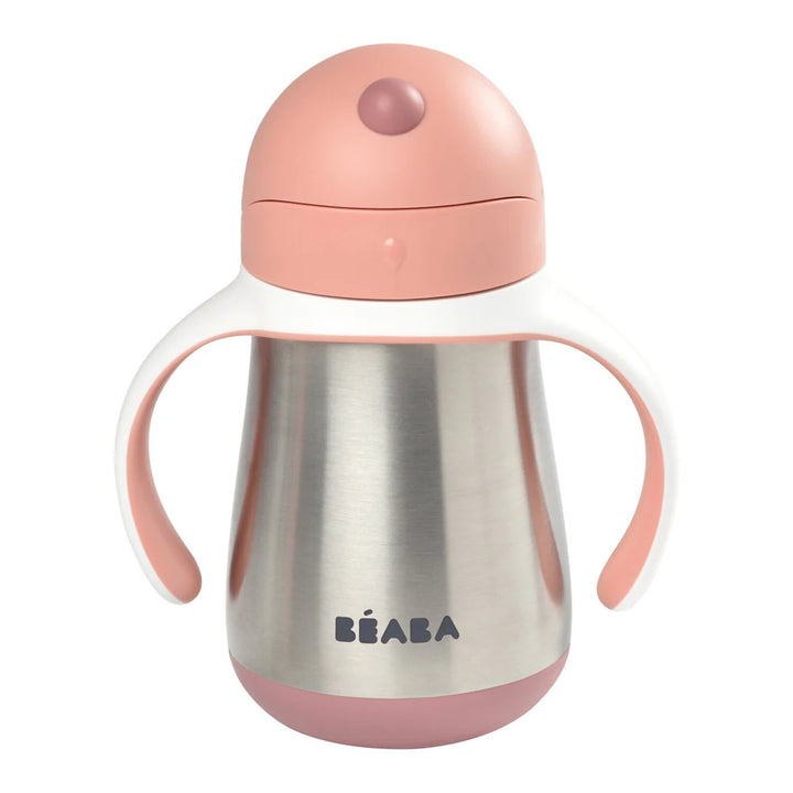 Beaba Stainless Steel Straw Cup 8.5oz