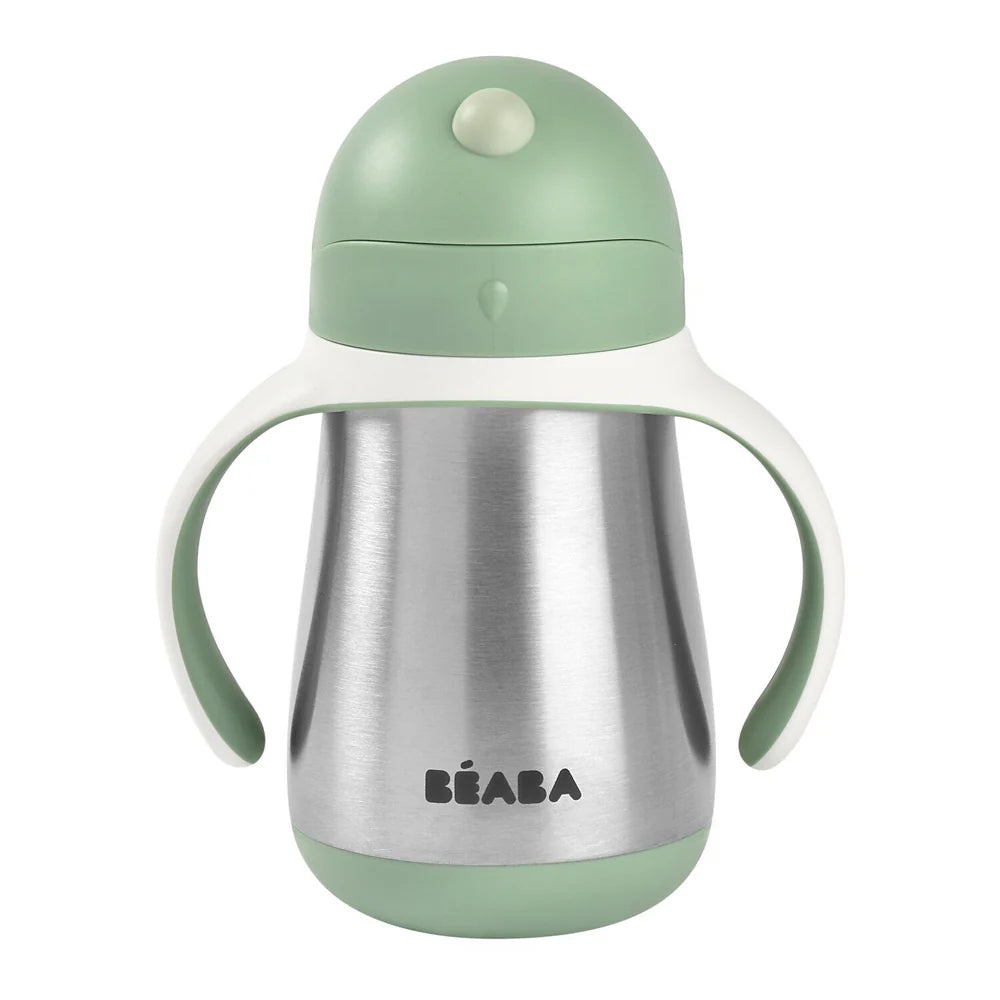 Beaba Stainless Steel Straw Cup 8.5oz