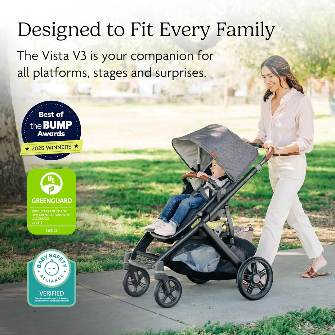 UPPAbaby Vista V3 Single-to-Double Stroller
